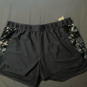 Under Armour Women's Navy Athletic Shorts
